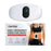 XORITA High Frequency Vibration Massager for Waist Abdomen 3 Modes Gentle Heating Relaxation Device - White - 1