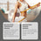 XORITA High Frequency Vibration Massager for Waist Abdomen 3 Modes Gentle Heating Relaxation Device - White - 6
