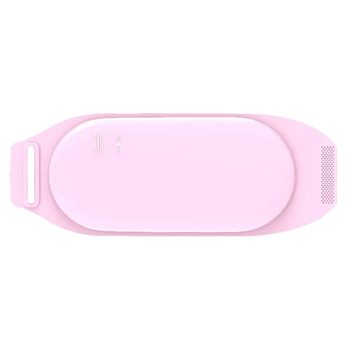 P2 Electric Heated Massage Belt 5000mAh Battery Bluetooth-compatible APP Control Graphene Warming Waist Belt for Menstrual Care - Pink - 1
