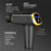 QY-006 Touch Screen Rechargeable 20-Gear Vibration Muscle Relaxation Massager Body Pain Relief Fascia Massage Gun with 6 Massage Head - Gold/EU Plug - 5