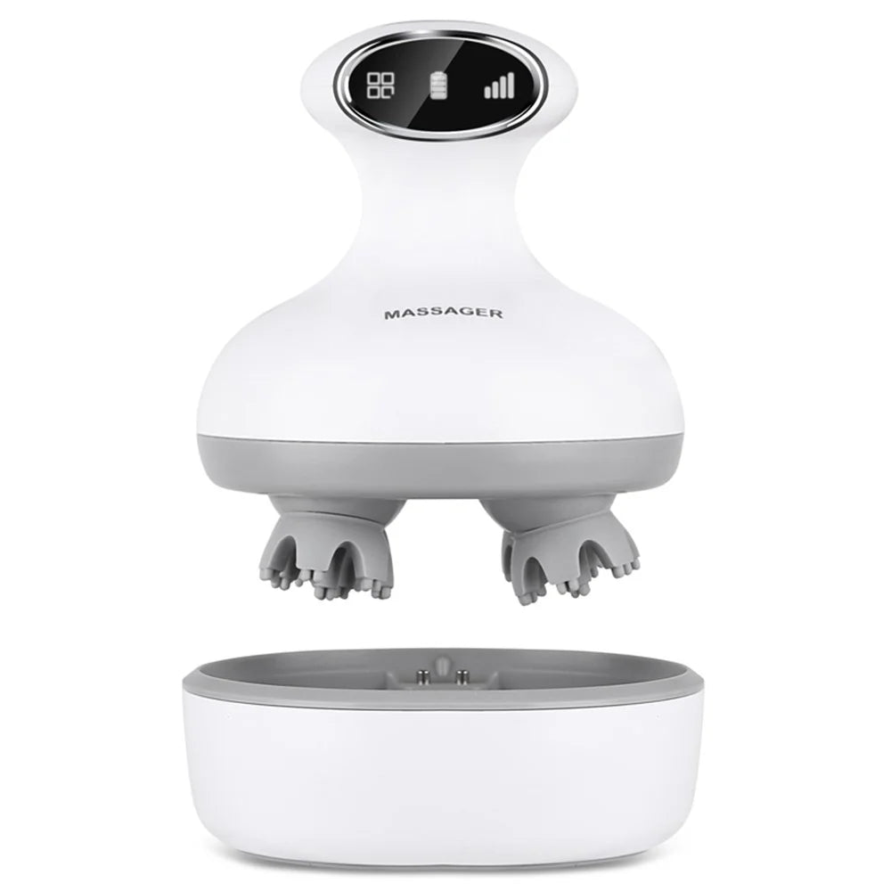 FUTURE ST-702A Smart Electric Scalp Massager 4 Modes Portable 3D Massaging Head Scratcher for Muscles Shoulder Calf Head - 1