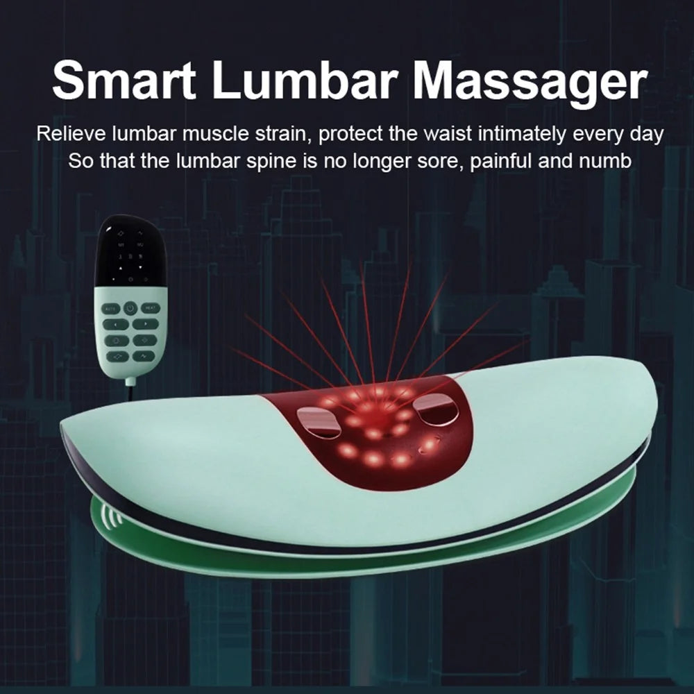 FUTURE ST-1202C Lower Back Massager Cordless Electric Waist Belt Heating Pad with Manual Controller for Back Waist Pain Relief - 3