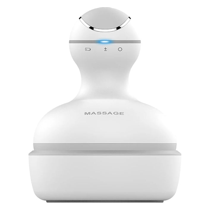 FUTURE ST-701A Electric Scalp Massager with 4 Massage Heads, Portable 3D Massaging Head Scratcher with Tissue Kneading Nodes Stress Release Massager for Muscles Shoulder Calf Head - 7
