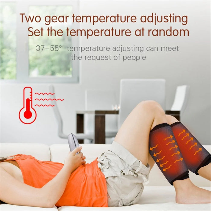 FUTURE ST-502D Air Compression Electric Leg Massager Physiotherapy Instrument Hot Compress Leg Beauty Massager - 4