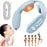 K05 Portable Neck Massager Heating Function Heated Neck Massage Pulse Therapy Cordless Intelligent Massage Tool for Neck Pain Relief - 2
