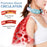 K05 Portable Neck Massager Heating Function Heated Neck Massage Pulse Therapy Cordless Intelligent Massage Tool for Neck Pain Relief - 4