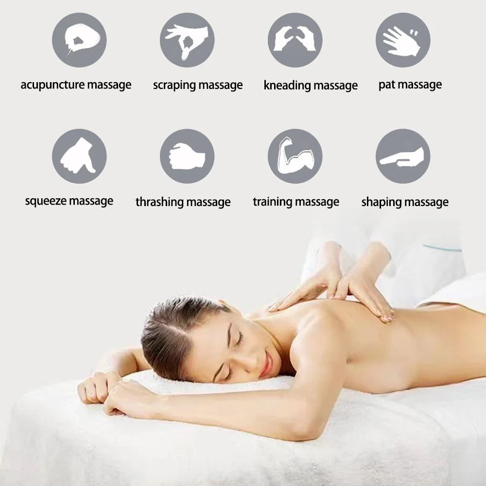 Neck Massager Sticker Intelligent Electric Cervical Massager Mini Portable Massager Pulse Physical Therapy for Pain Relief - 5