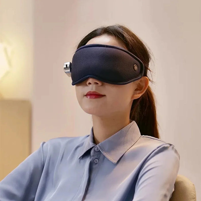 YD06 Multifunctional Vibrating Eye Massager Hot / Cold Compress Sleeping Eye Mask with Battery Indicator - 2