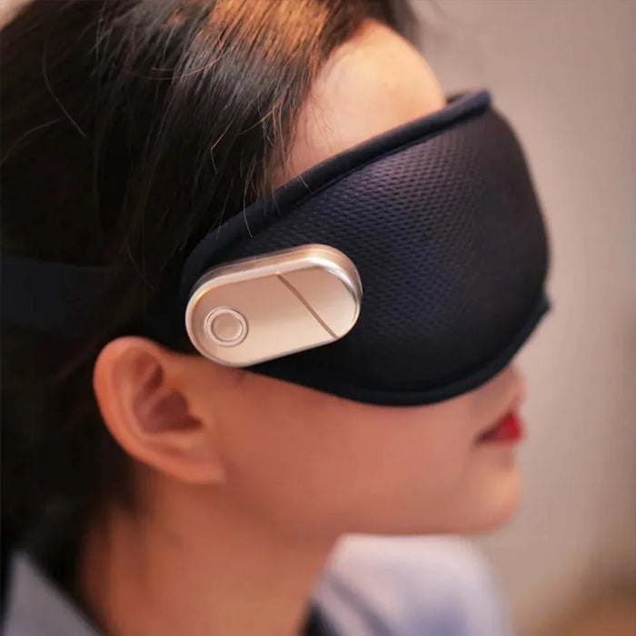 YD06 Multifunctional Vibrating Eye Massager Hot / Cold Compress Sleeping Eye Mask with Battery Indicator - 6