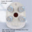 K111 Electric Head Massager Hot Compress Head Relax Deep Tissue Kneading Massage Machine - White - 3