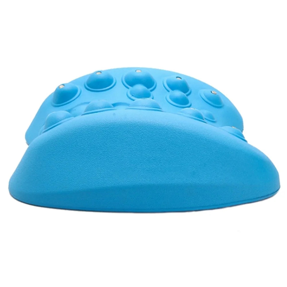 Lumbar Spine Magnetic Therapy Traction Corrector EVA Pain Relief Waist Muscle Massager - 7