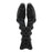 Soft EVA Cervical Spine Massager Pain Relieve Neck Shoulder Relax Massage Tool - Black - 7