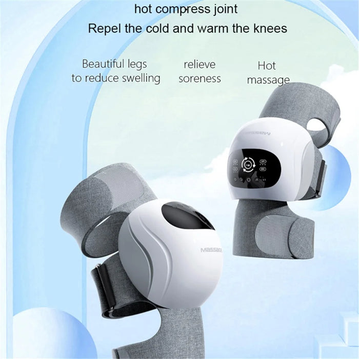 JA-K01 Knee Massager Rechargeable Vibration Hot Compress Pain Relieve Knee Physiotherapy Instrument - 4