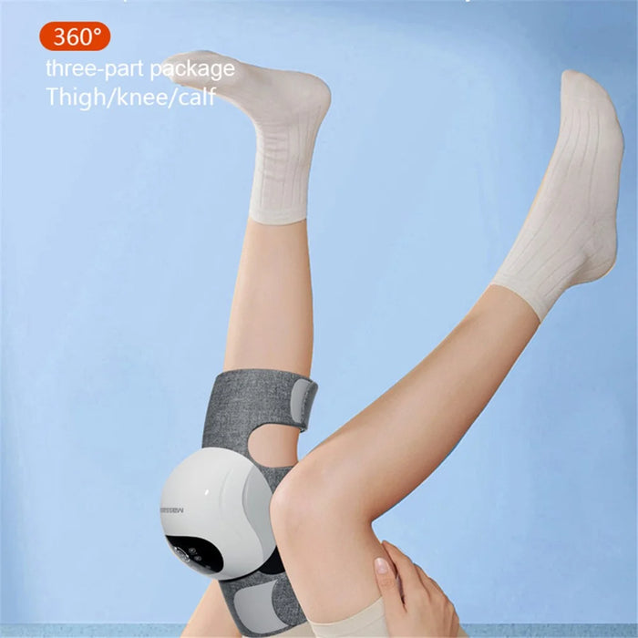 JA-K01 Knee Massager Rechargeable Vibration Hot Compress Pain Relieve Knee Physiotherapy Instrument - 5