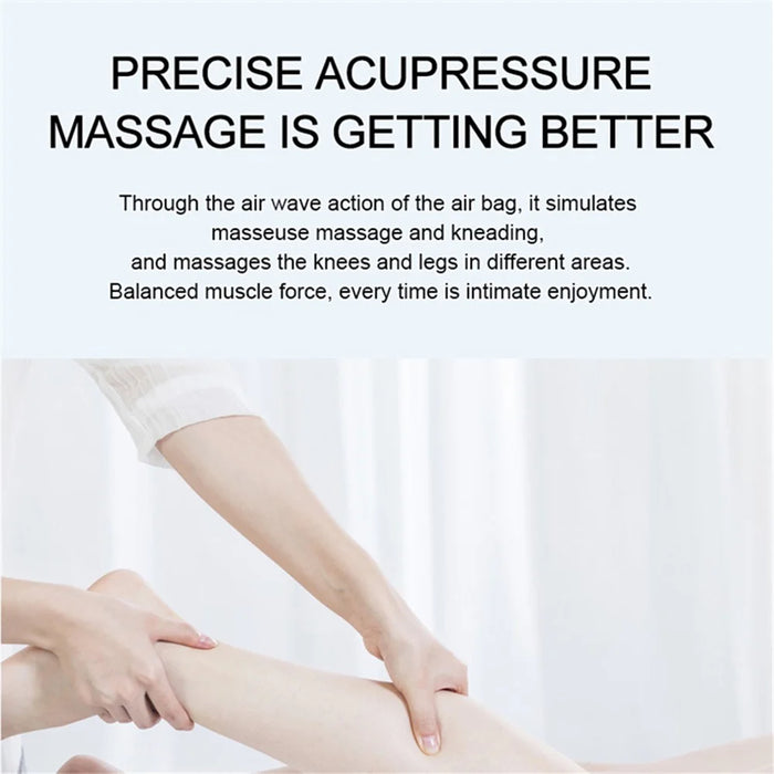 JA-K01 Knee Massager Rechargeable Vibration Hot Compress Pain Relieve Knee Physiotherapy Instrument - 6