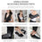 JH-R2 Heated Neck Pad Massager Kneading Back Massager Shiatsu Shoulder Massage for Home Office Car Use - Black / US Plug - 2