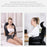 JH-R2 Heated Neck Pad Massager Kneading Back Massager Shiatsu Shoulder Massage for Home Office Car Use - Black / US Plug - 7