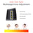 JH-RC1 Plug-in Back Neck Shoulder Massager Hot Compress 4D Kneading Beating Massager for Relief on Full Body Muscles - Black / Grey / US Plug - 6