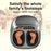 JH-ZL1 Foot Massager Heated Rolling Air Compression Feet Massager Machine with Remote - Black / US Plug - 5
