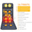 JH-CD6 9 Modes Massage Mat Sitting Lying Electric Heating Pad Muscle Relax Body Massager Cushion - US Plug - 4