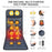 JH-CD6 9 Modes Massage Mat Sitting Lying Electric Heating Pad Muscle Relax Body Massager Cushion - US Plug - 5