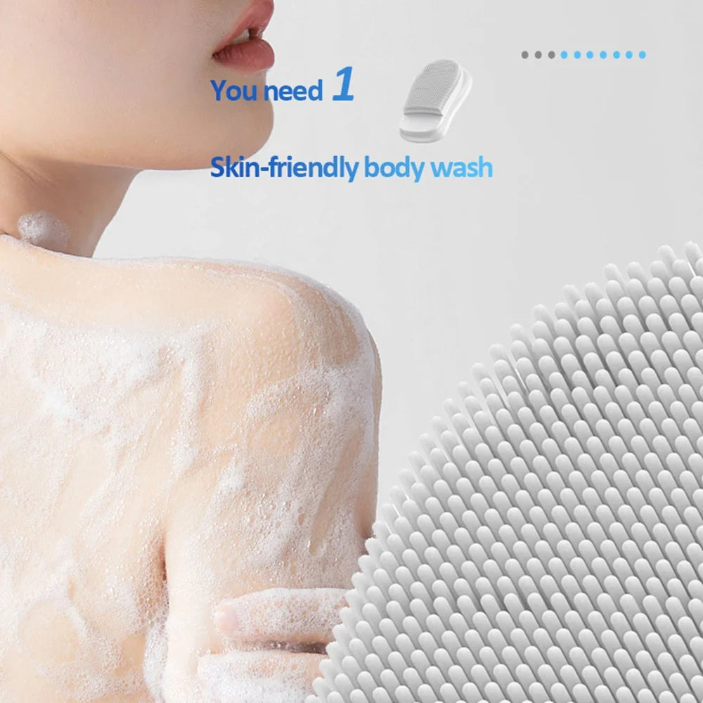 HQ-A007 Sonic Bath Brush IPX7 Waterproof Electric Shower Brush with Inductive Charger - 5