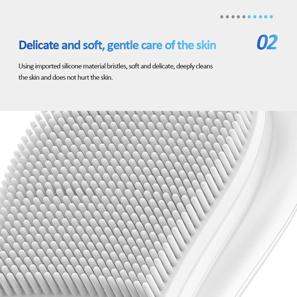 HQ-A007 Sonic Bath Brush IPX7 Waterproof Electric Shower Brush with Inductive Charger - 7