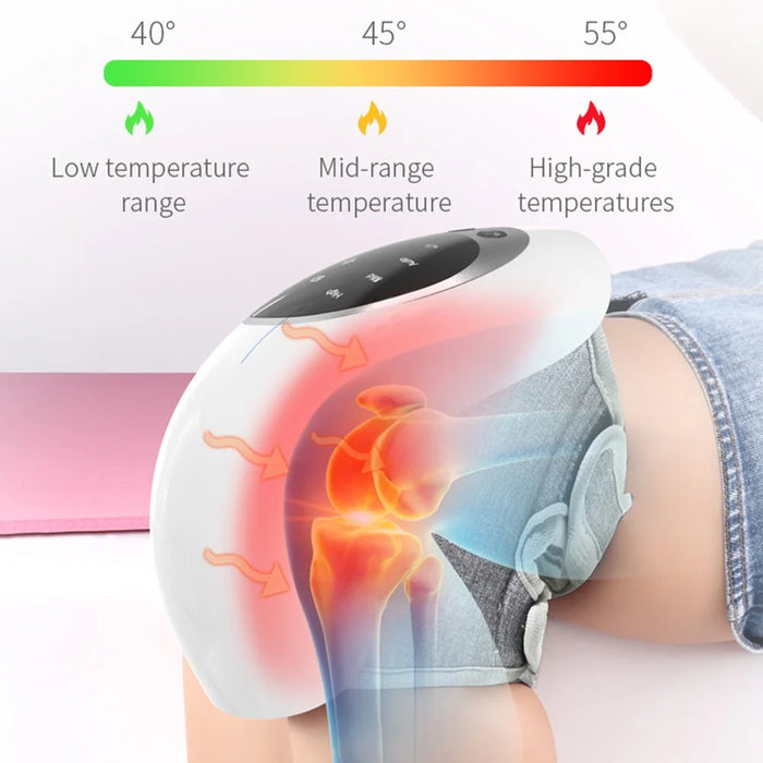 ST-1102 Knee Massager Rechargeable Vibration Knee Massager Home Infrared Knee Warmer - 6