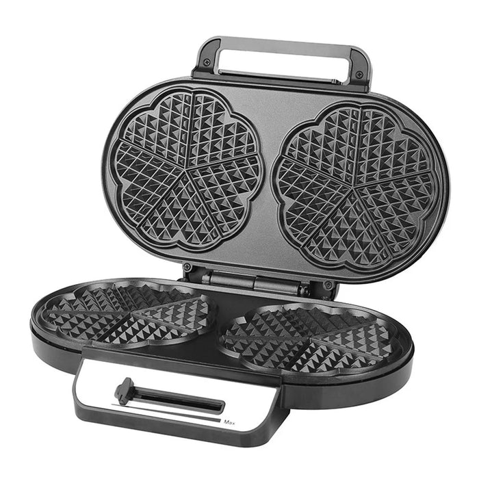 COUPE Dual Breakfast Sandwich Maker Electric Pancake Maker Griddle (CE Certificated, No FDA) - Silver / EU Plug 220V - 2