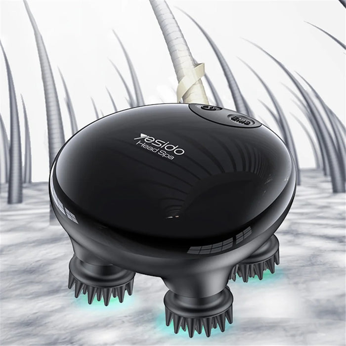 YESIDO MG04 Handheld Electric EMS Scalp Massager Portable Head Massager with 3 Gear Head Scratcher for Stress Relax and Pain Relief - 3