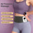 AR331 Cordless Heating Pad USB Abdominal Massager 2500mAh Heating Massage Belt - 2