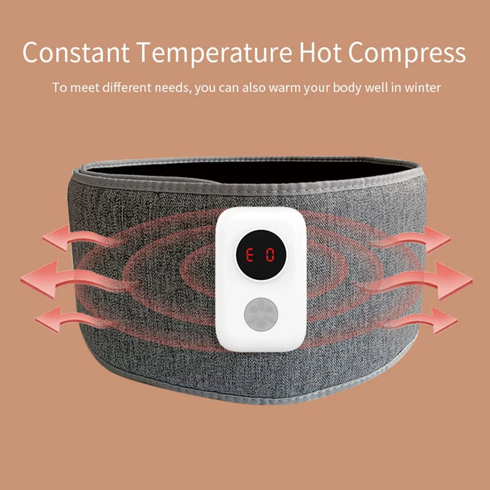AR331 Cordless Heating Pad USB Abdominal Massager 2500mAh Heating Massage Belt - 4