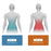 AR331 Cordless Heating Pad USB Abdominal Massager 2500mAh Heating Massage Belt - 6