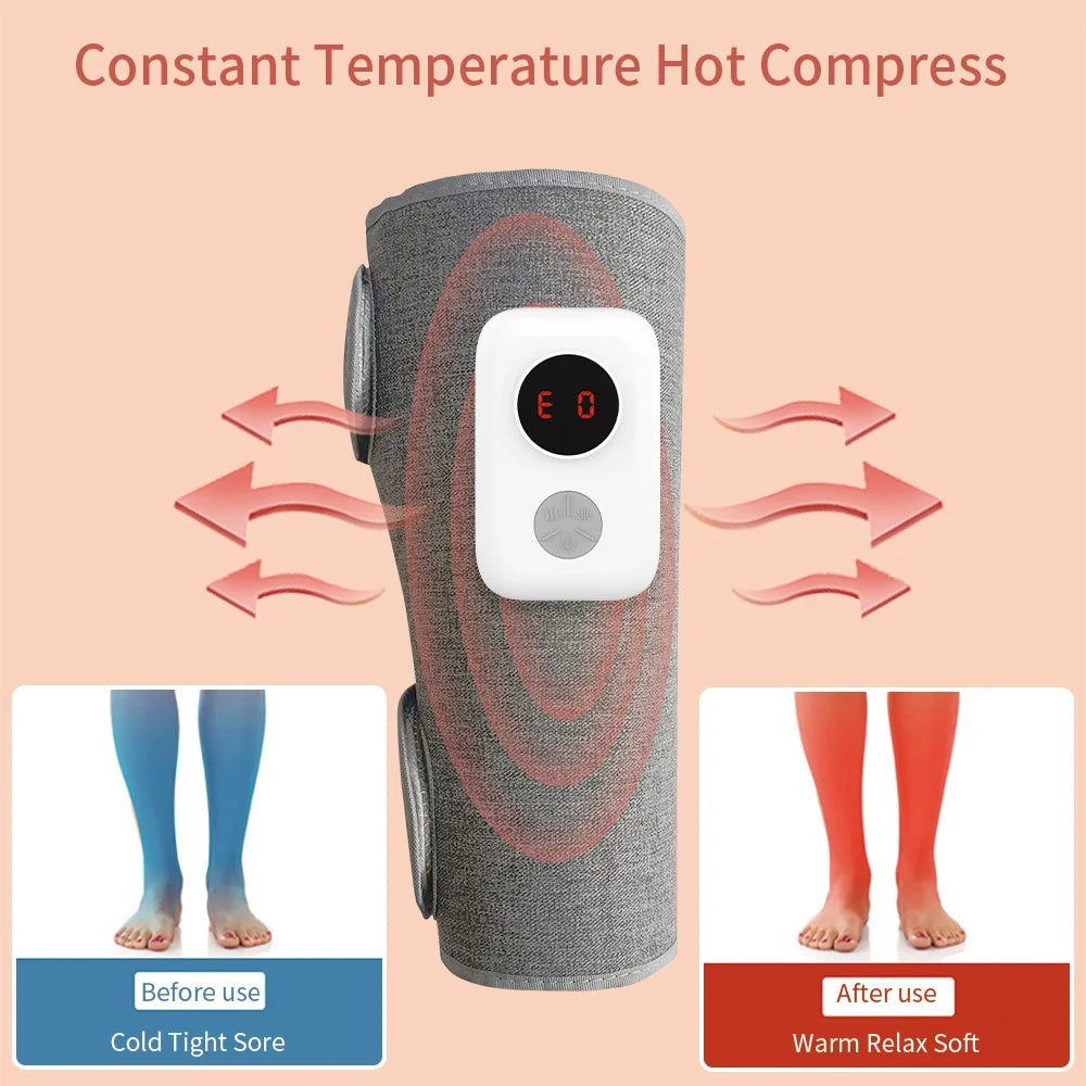 AR330 Air Pressure Kneading Leg Massage Instrument Electric Hot Compress Leg Massager - 6