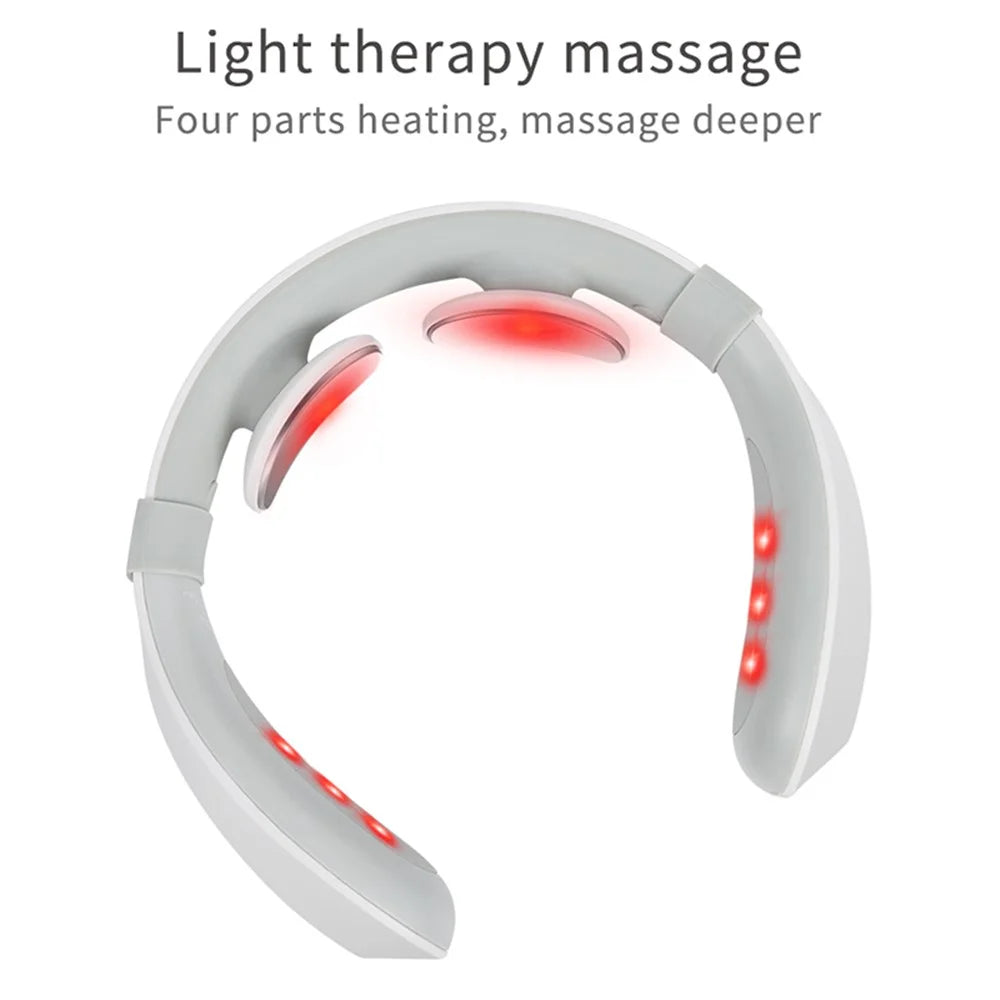 ST-304 Cordless EMS Neck Massager Electric Neck Massaging Tool for Pain Relieve - 2
