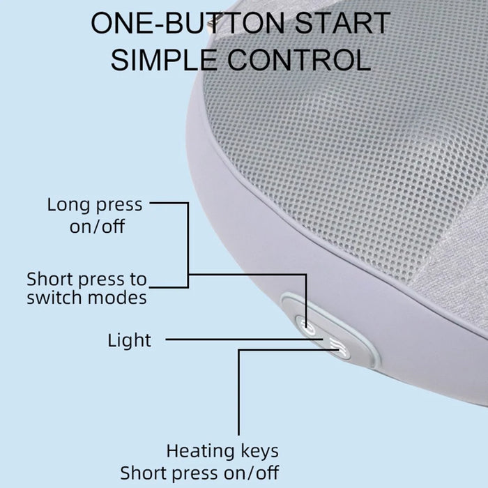 ST-1205 Home Wireless Smart Hot Compress Massager Portable Fatigue Relieve Waist Back Massager - 5