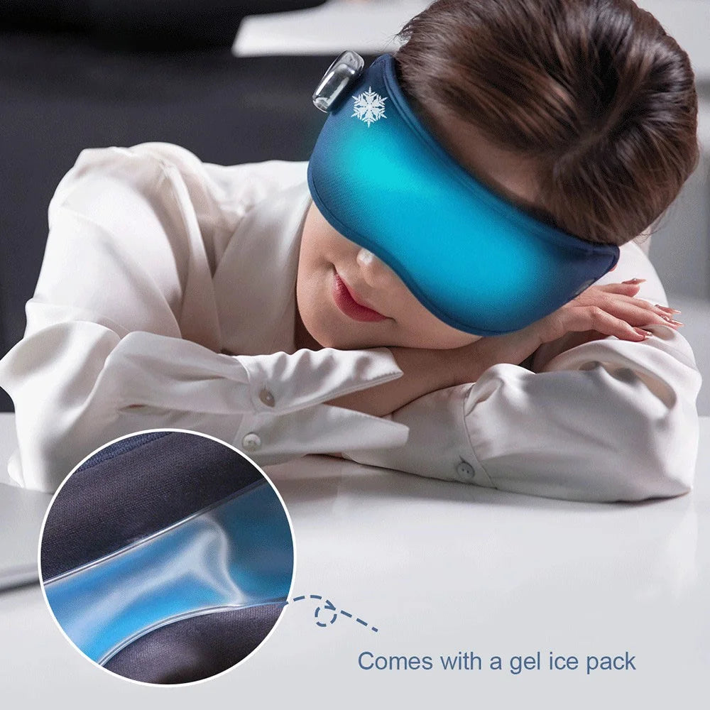 CKGO Y08 Multi-frequency Vibration Eye Massager Ice and Hot Compress Eye Mask - 5