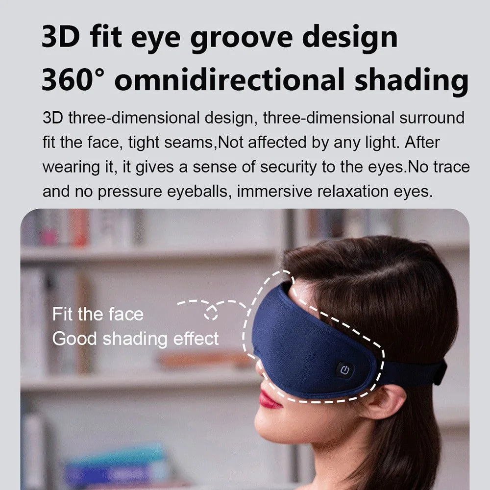 CKGO Y08 Multi-frequency Vibration Eye Massager Ice and Hot Compress Eye Mask - 6