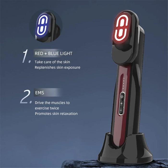 ST-1502 Multifunction Electric Comb EMS Microcurrent Meridian Massage Brush - 5