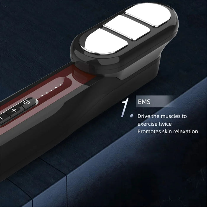 ST-1502 Multifunction Electric Comb EMS Microcurrent Meridian Massage Brush - 6
