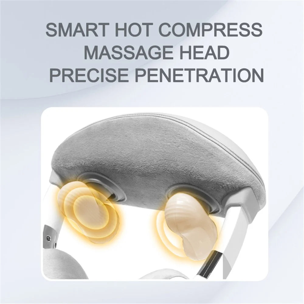 ST-321 Cervical Spine Hot Compress 3 Modes Electric Neck Massager with Voice Broadcast - 6