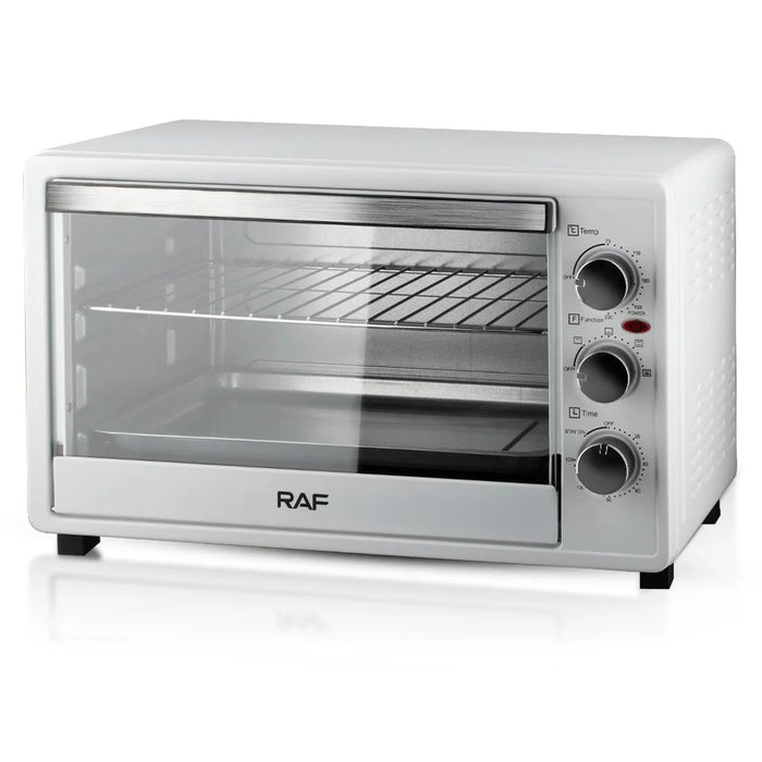 RAF R5326 40L Large Capacity 1500W Multifunction Smart Electric Oven for Home Baking Kitchen Appliance, EU Plug - White - 2