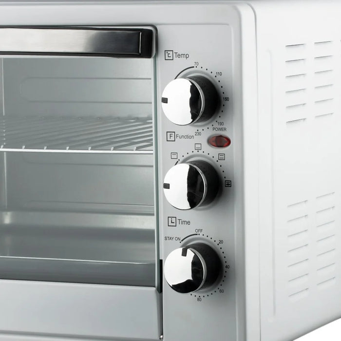 RAF R5326 40L Large Capacity 1500W Multifunction Smart Electric Oven for Home Baking Kitchen Appliance, EU Plug - White - 7