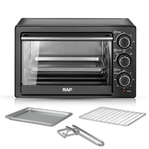 RAF R5321 Home 22L Electric Oven Multi-Function Baking Visible Window Cake Maker Oven (BPA Free, No FDA) - EU Plug - 1