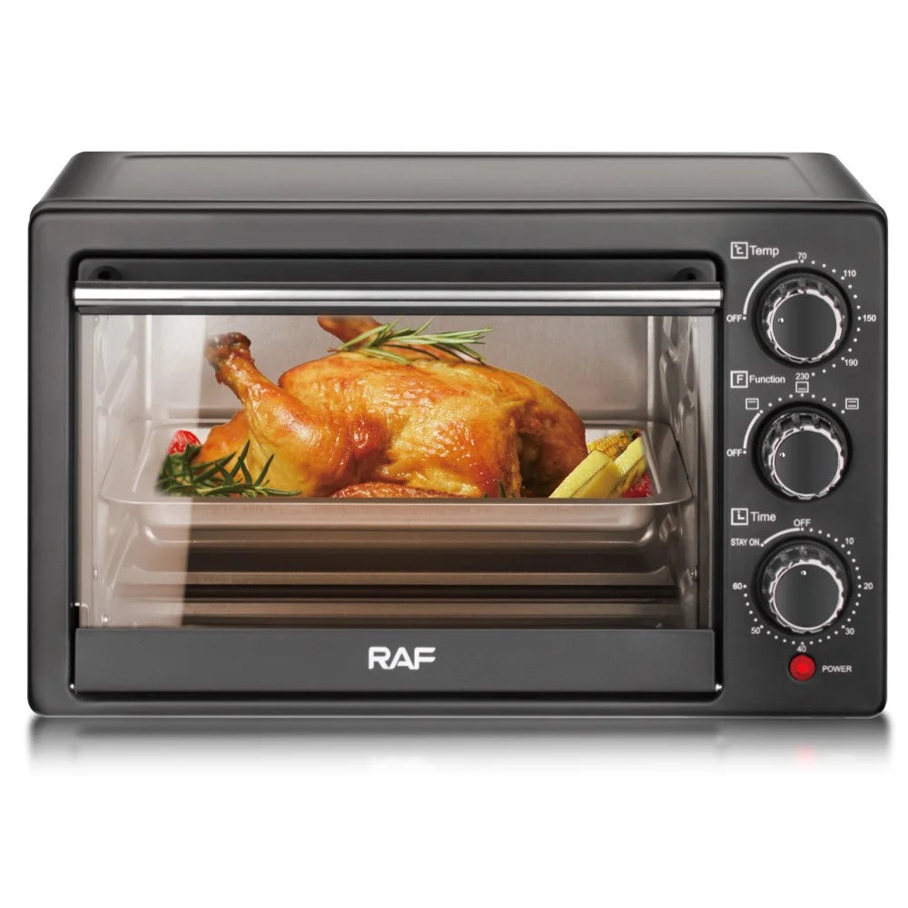 RAF R5321 Home 22L Electric Oven Multi-Function Baking Visible Window Cake Maker Oven (BPA Free, No FDA) - EU Plug - 3