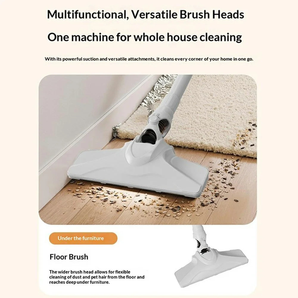 YQ-600 2 in 1 Wireless Handheld Stick Vacuum Cleaner 8000Pa Strong Suction for Home Car - 7