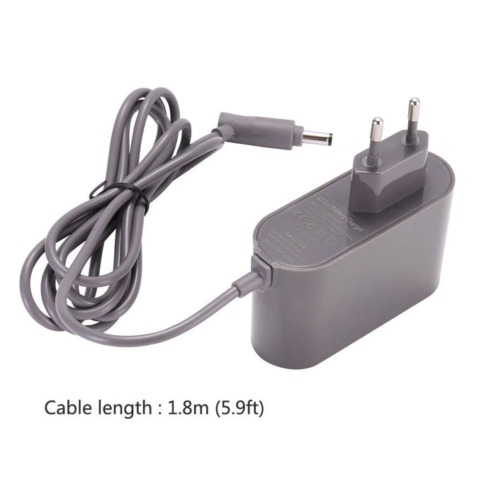 EU Plug 26.1V Charger Power Adapter with Indicator Light for Dyson Cordless Vacuum Cleaner V6 V7 V8 - 3