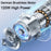 SUITU ST-6673 Wireless Vacuum Cleaner Rechargeable Car Home Cleaning ABS Handheld Vacuum Cleaner - 3