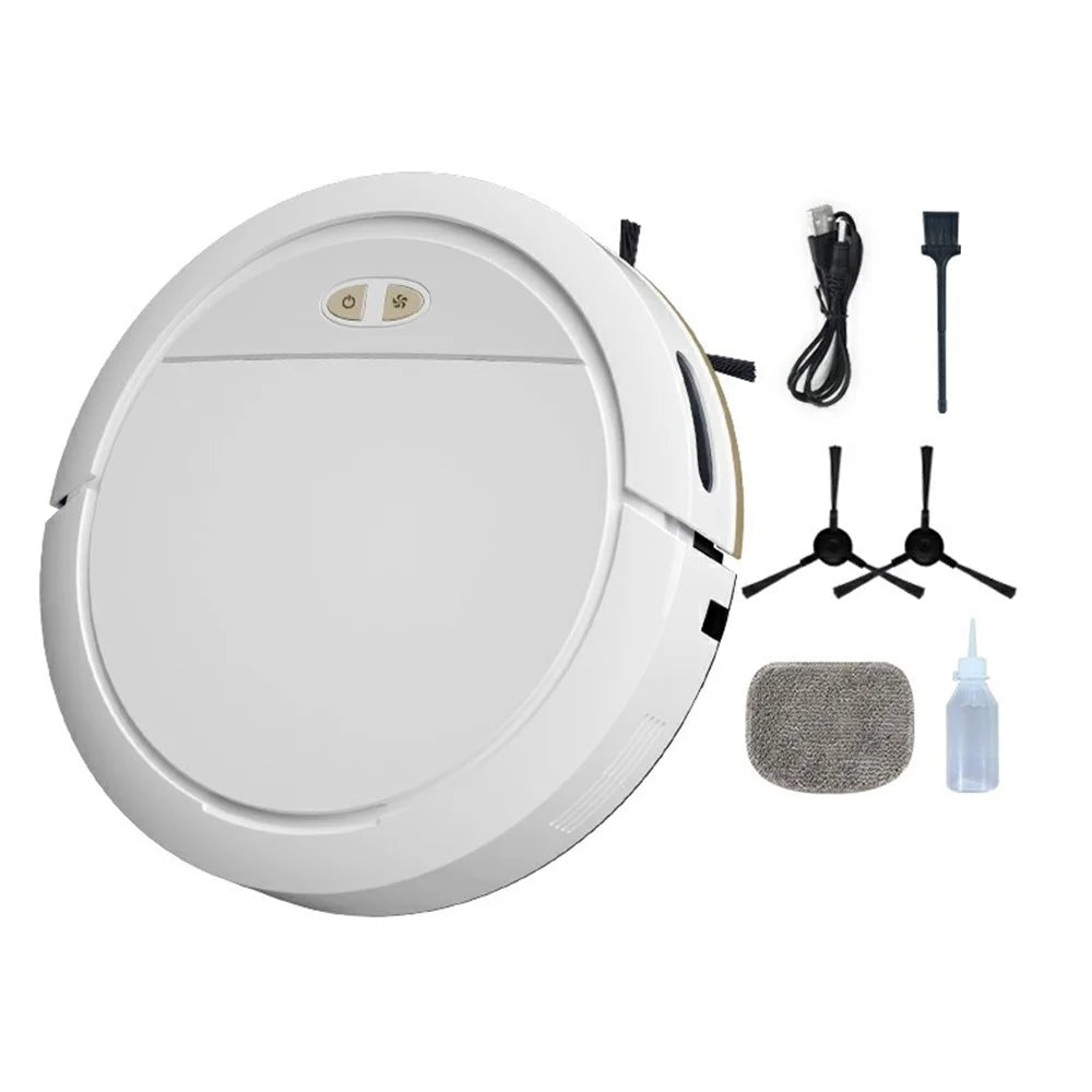 OB16SE 3000Pa Robotic Vacuum Cleaner Smart Mapping Cleaner for Pet Hair, Carpet - White - 1
