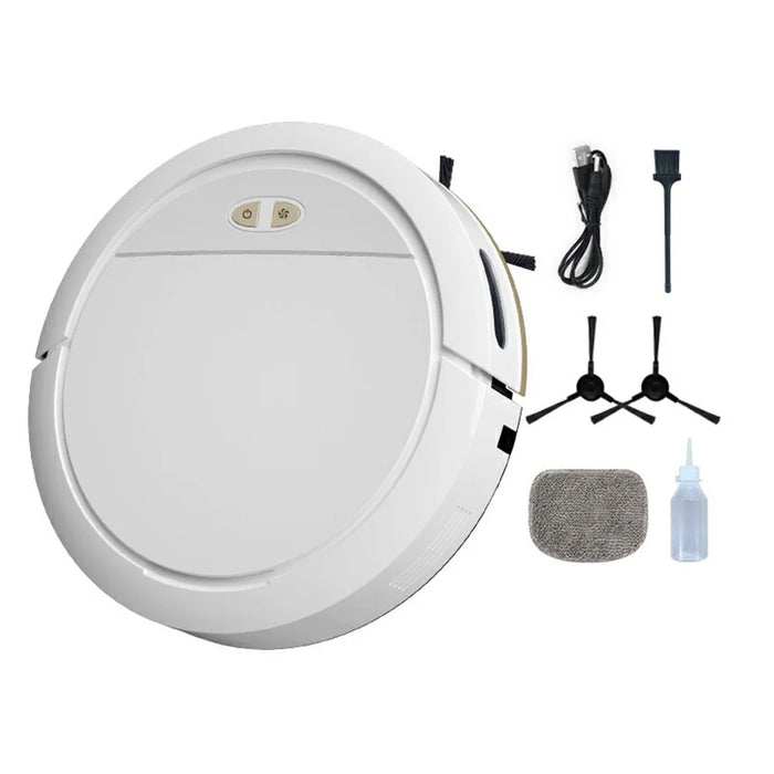 OB16SE 3000Pa Robotic Vacuum Cleaner Smart Mapping Cleaner for Pet Hair, Carpet - White - 1